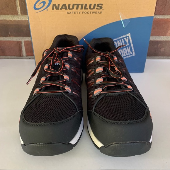 Nautilus Accelerator ESD Carbon Toe Black Lace Up Work Shoes Women’s US 11 M - Picture 3 of 10